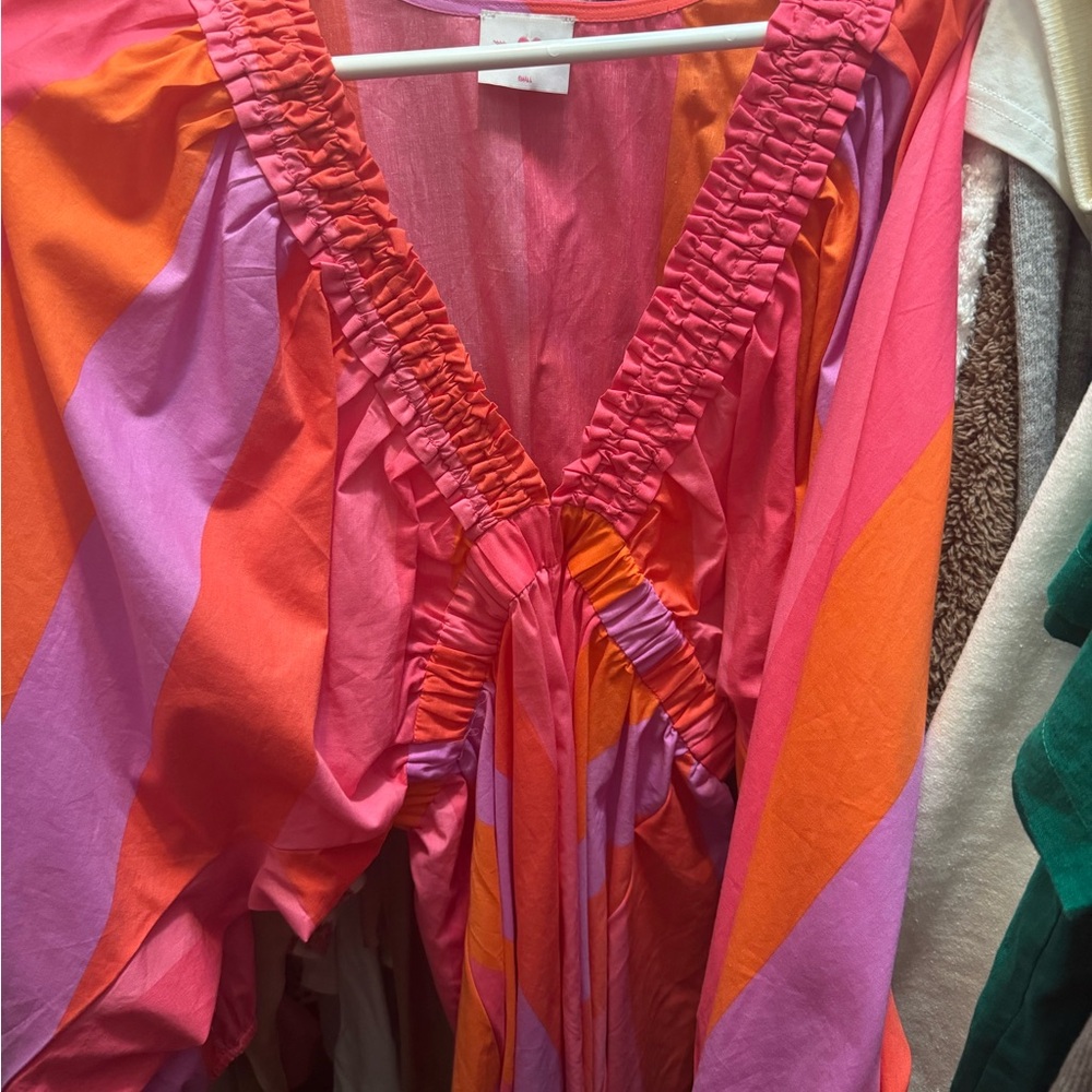 Buddy Love Palm Beach Plunge Romper, size Small - Picture 2 of 2